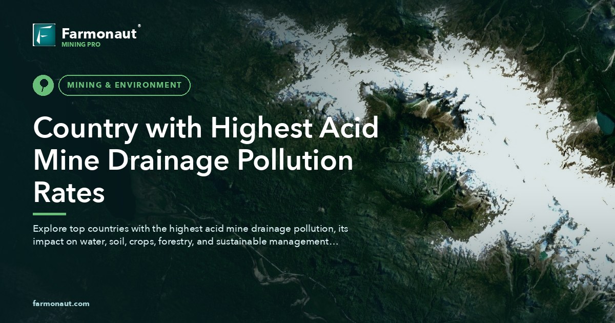 Country With Highest Acid Mine Drainage Pollution Rates