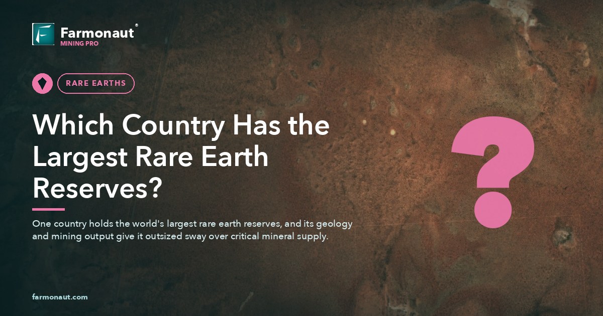 Which Country Has The Largest Rare Earth Reserves?