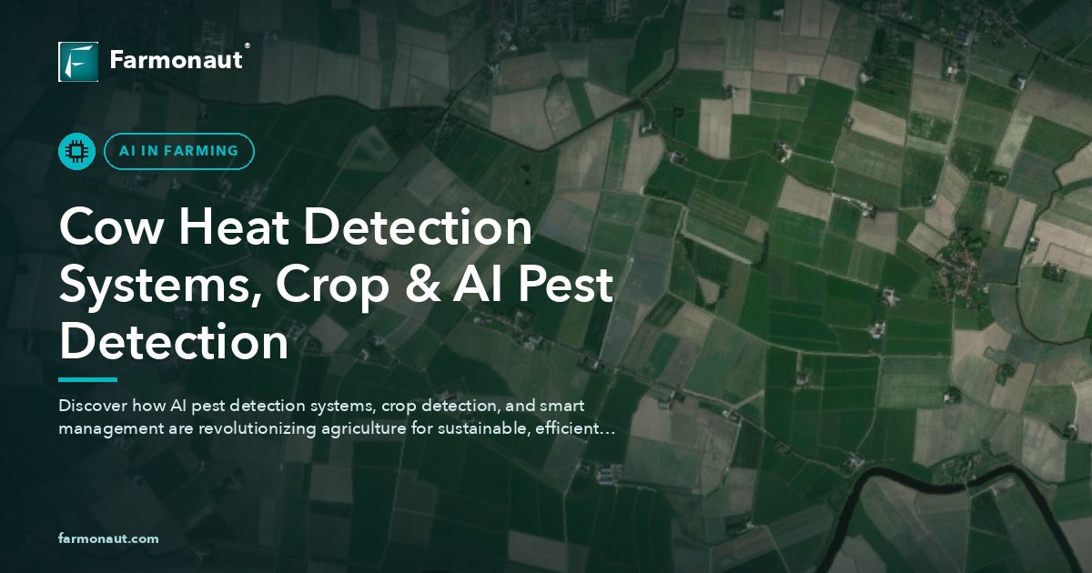 Cow Heat Detection Systems, Crop &Amp; Ai Pest Detection