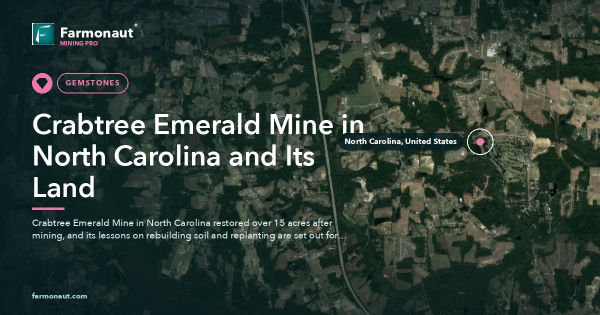 Crabtree Emerald Mine In North Carolina And Its Land