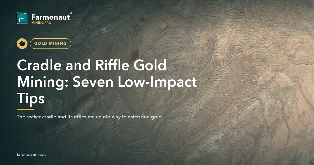 Cradle And Riffle Gold Mining: Seven Low-Impact Tips