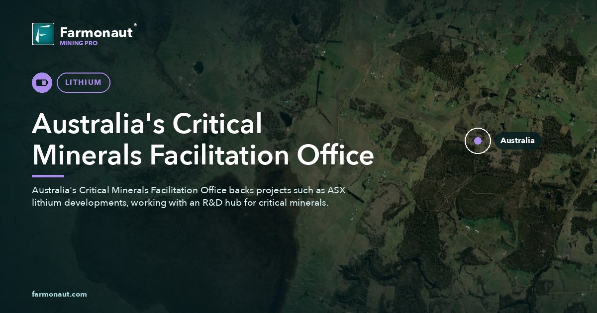 Australia'S Critical Minerals Facilitation Office