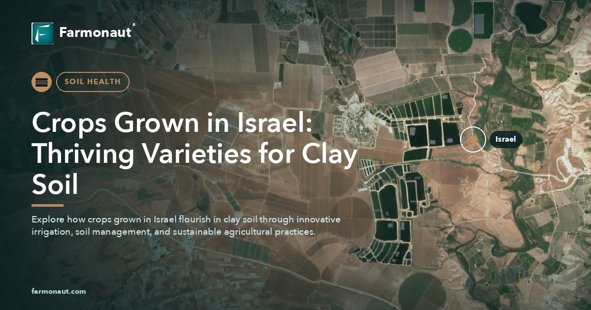 Crops Grown In Israel: Thriving Varieties For Clay Soil