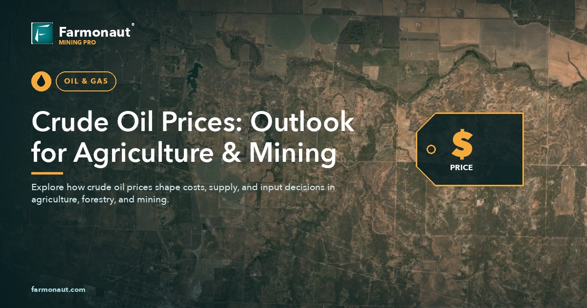 Crude Oil Prices: Outlook For Agriculture &Amp; Mining