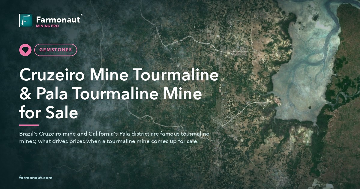 Cruzeiro Mine Tourmaline &Amp; Pala Tourmaline Mine For Sale