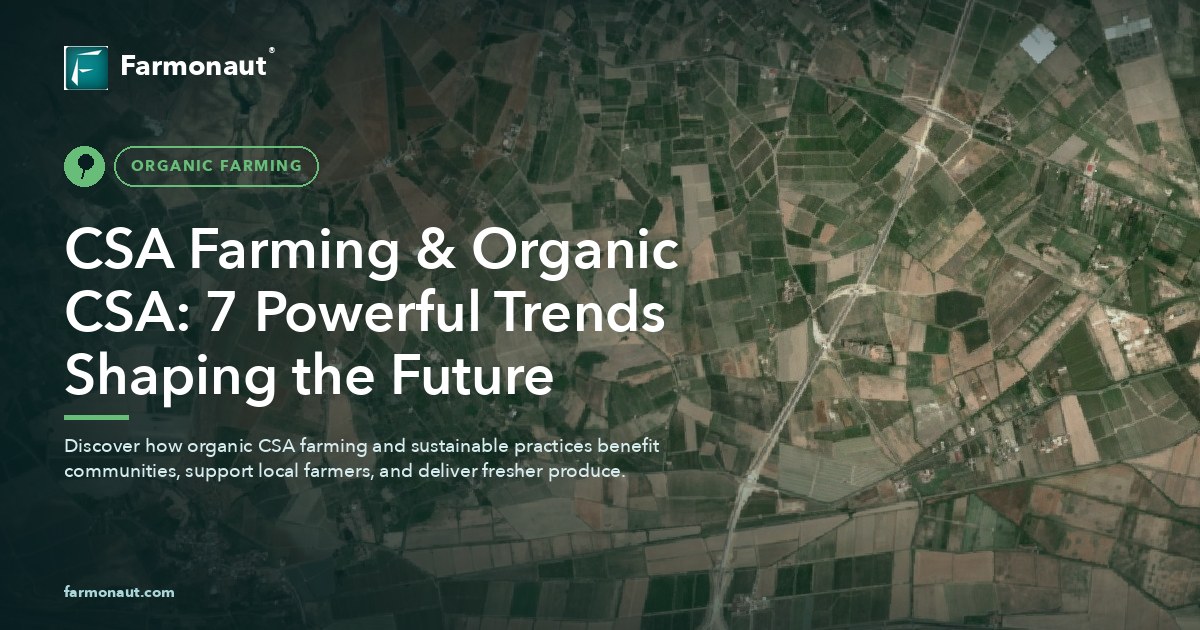 Csa Farming &Amp; Organic Csa: 7 Powerful Trends Shaping The Future