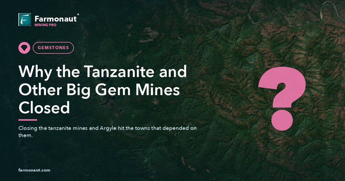 Why The Tanzanite And Other Big Gem Mines Closed