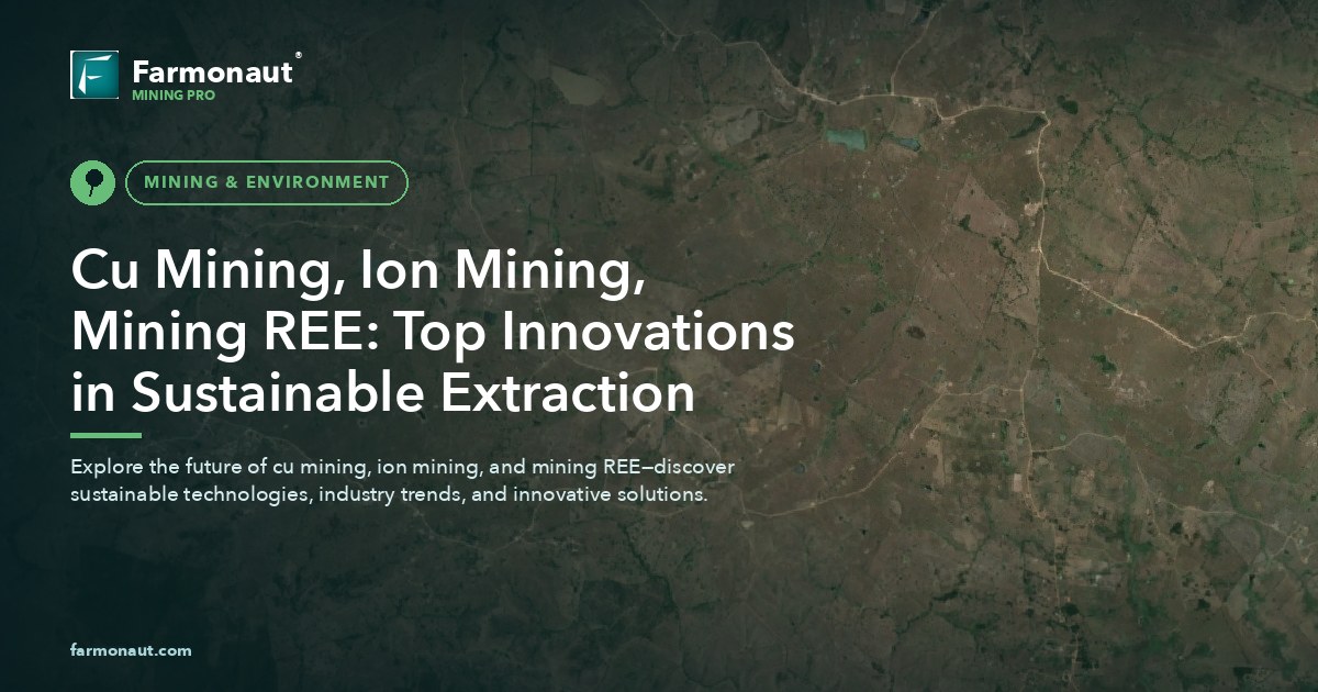 Cu Mining, Ion Mining, Mining Ree: Top Innovations In Sustainable Extraction