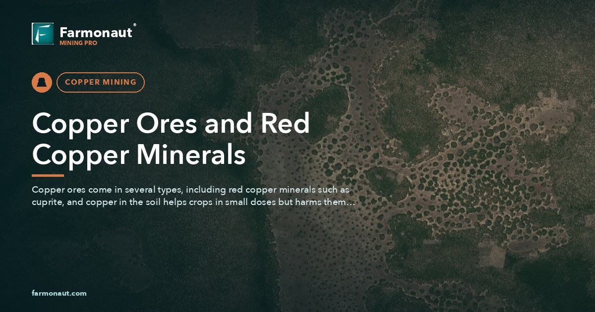 Copper Ores And Red Copper Minerals