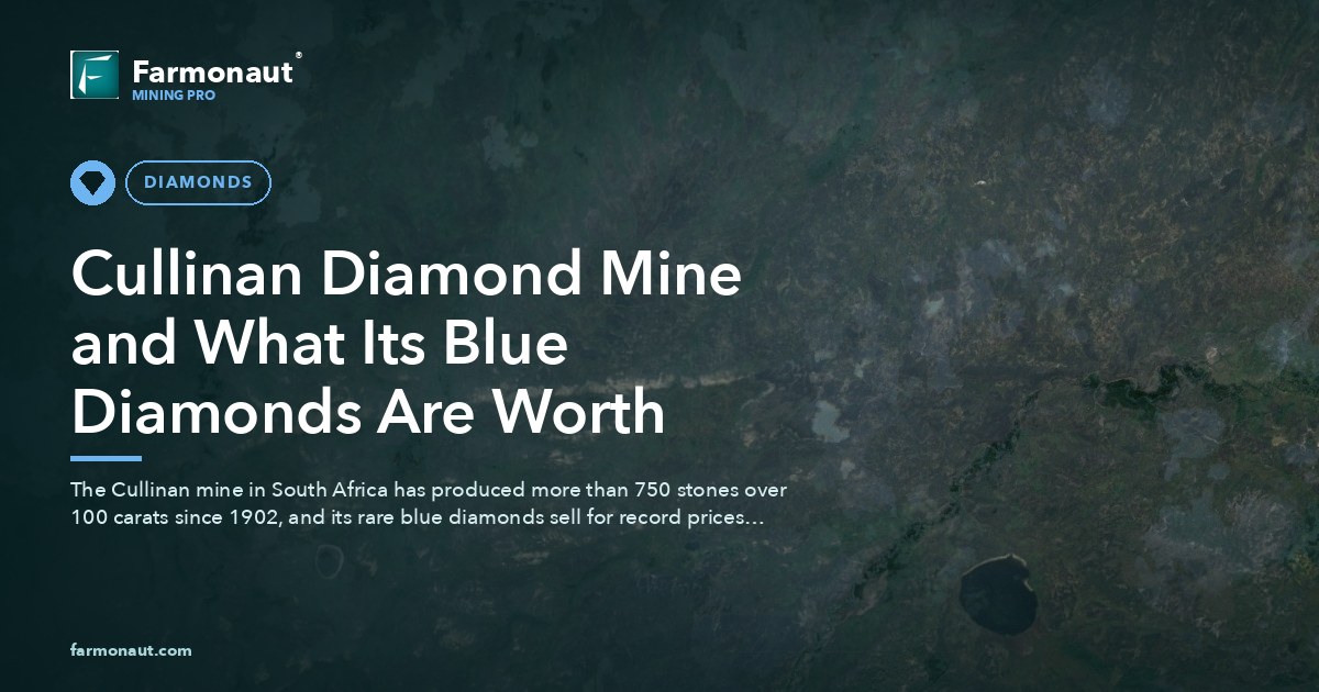 Cullinan Diamond Mine And What Its Blue Diamonds Are Worth