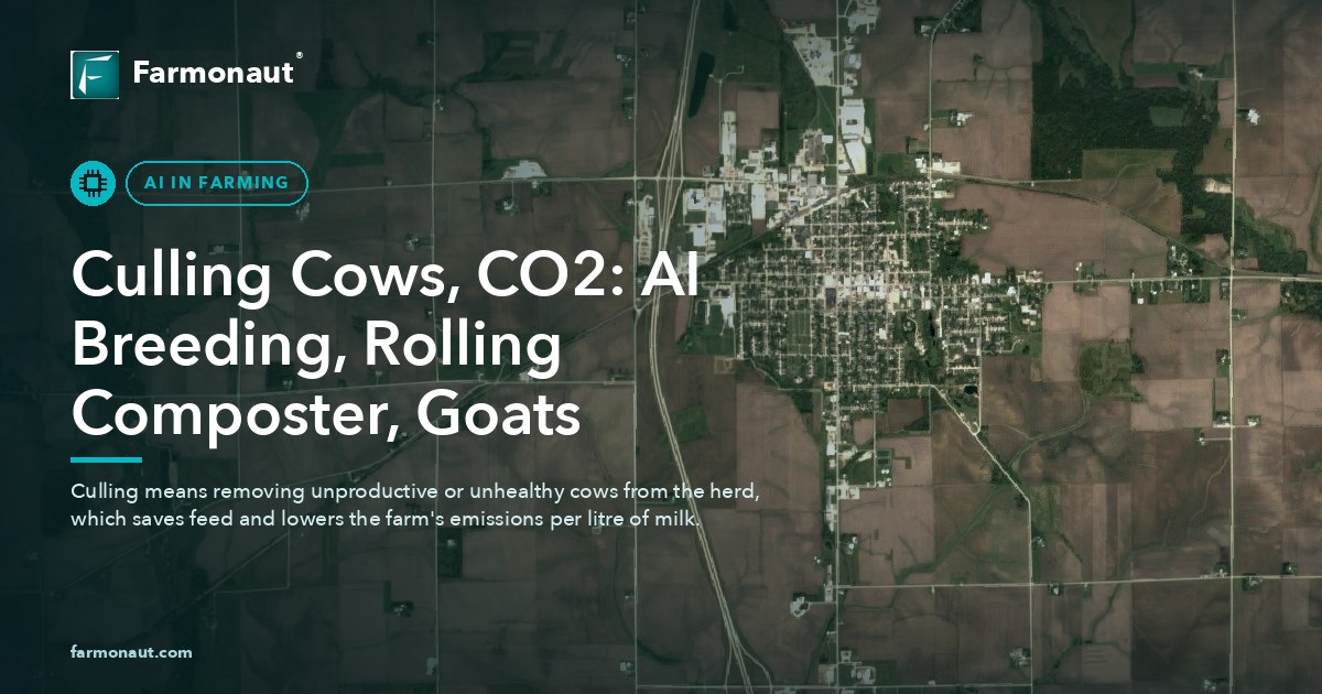 Culling Cows, Co2: Ai Breeding, Rolling Composter, Goats