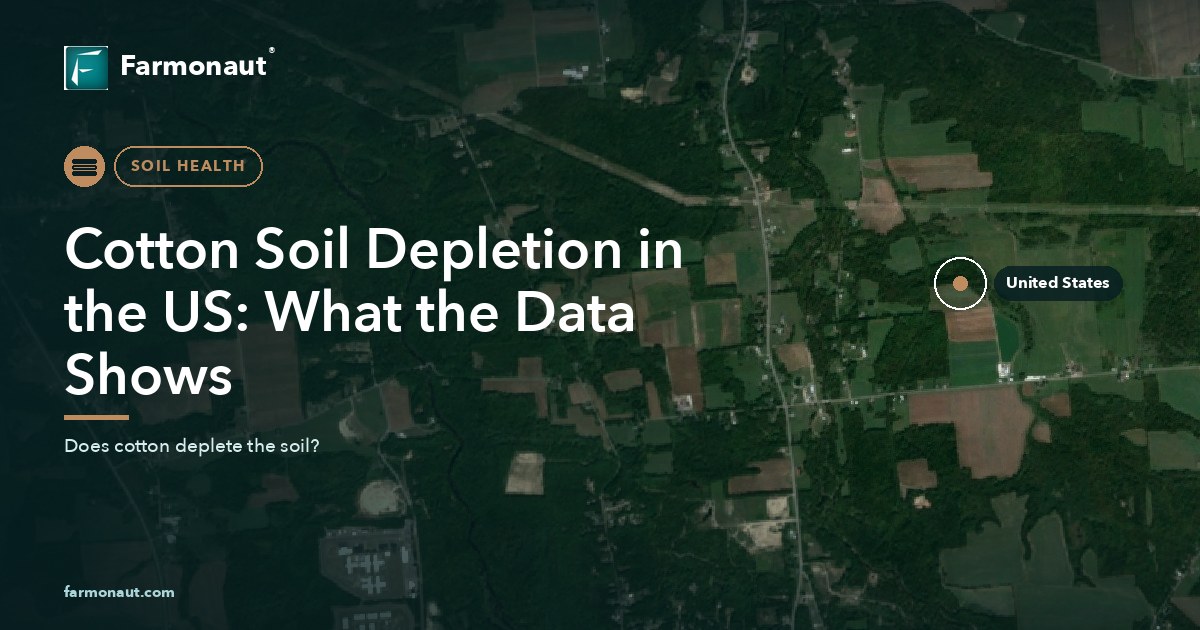 Cotton Soil Depletion In The Us: What The Data Shows