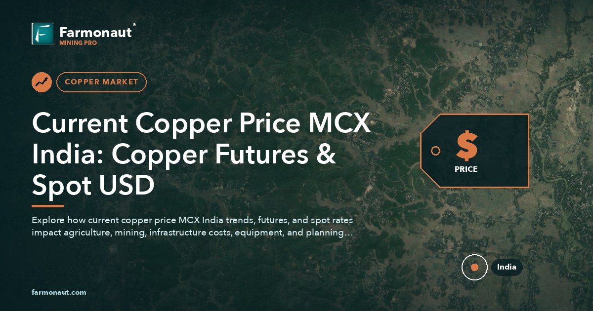 Current Copper Price Mcx India: Copper Futures &Amp; Spot Usd