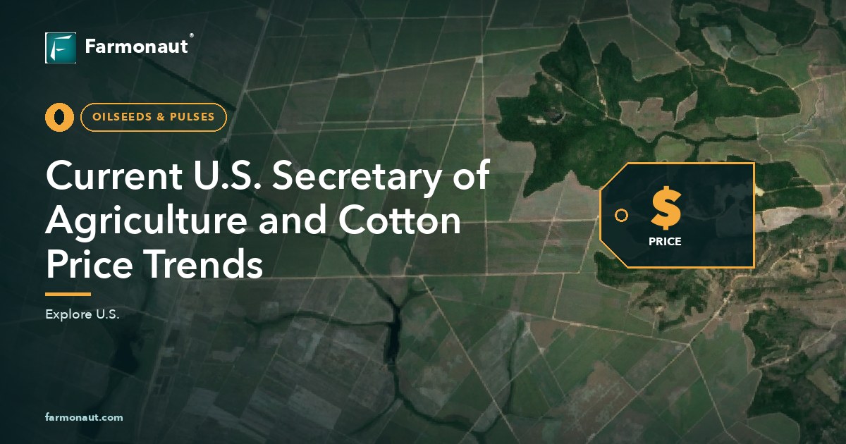 Current U.s. Secretary Of Agriculture And Cotton Price Trends