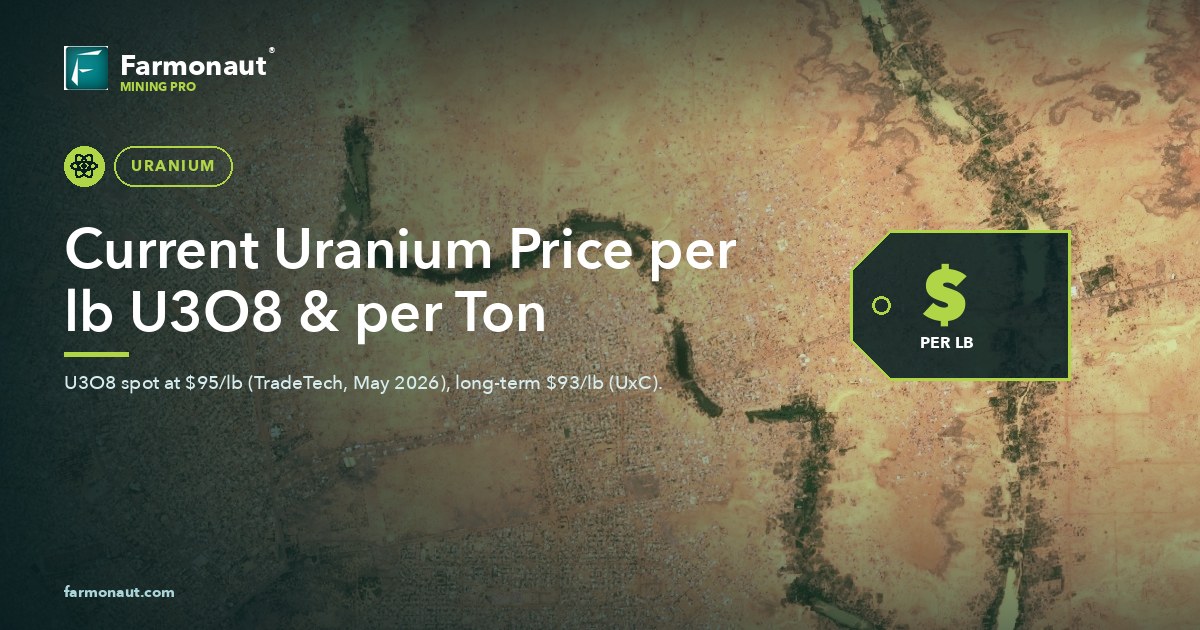 Current Uranium Price Per Lb U3O8 &Amp; Per Ton 187 Current Uranium Price Per Lb U3O8 &Amp; Per Ton