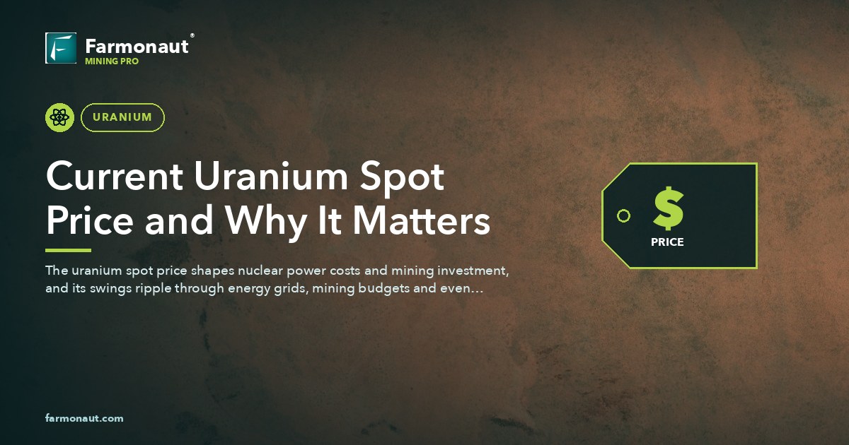 Current Uranium Spot Price And Why It Matters