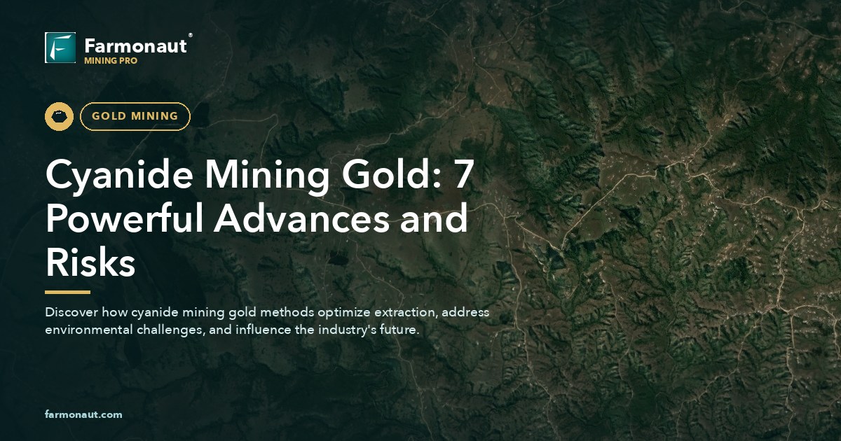 Cyanide Mining Gold: 7 Powerful Advances And Risks