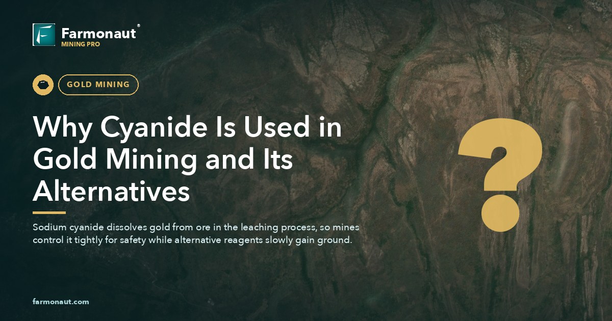 Why Cyanide Is Used In Gold Mining And Its Alternatives