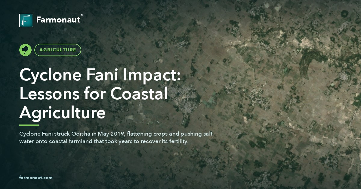 Cyclone Fani Impact: Lessons For Coastal Agriculture
