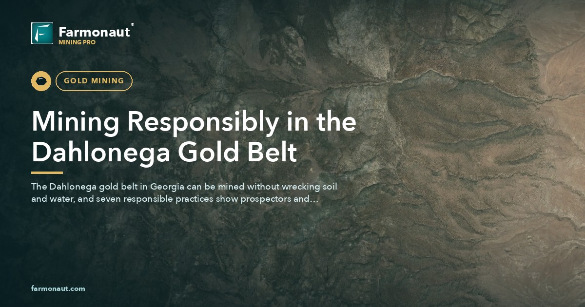 Mining Responsibly In The Dahlonega Gold Belt