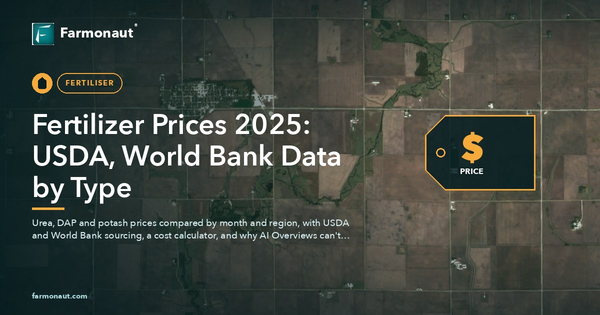 Fertilizer Prices 2025: Usda, World Bank Data By Type