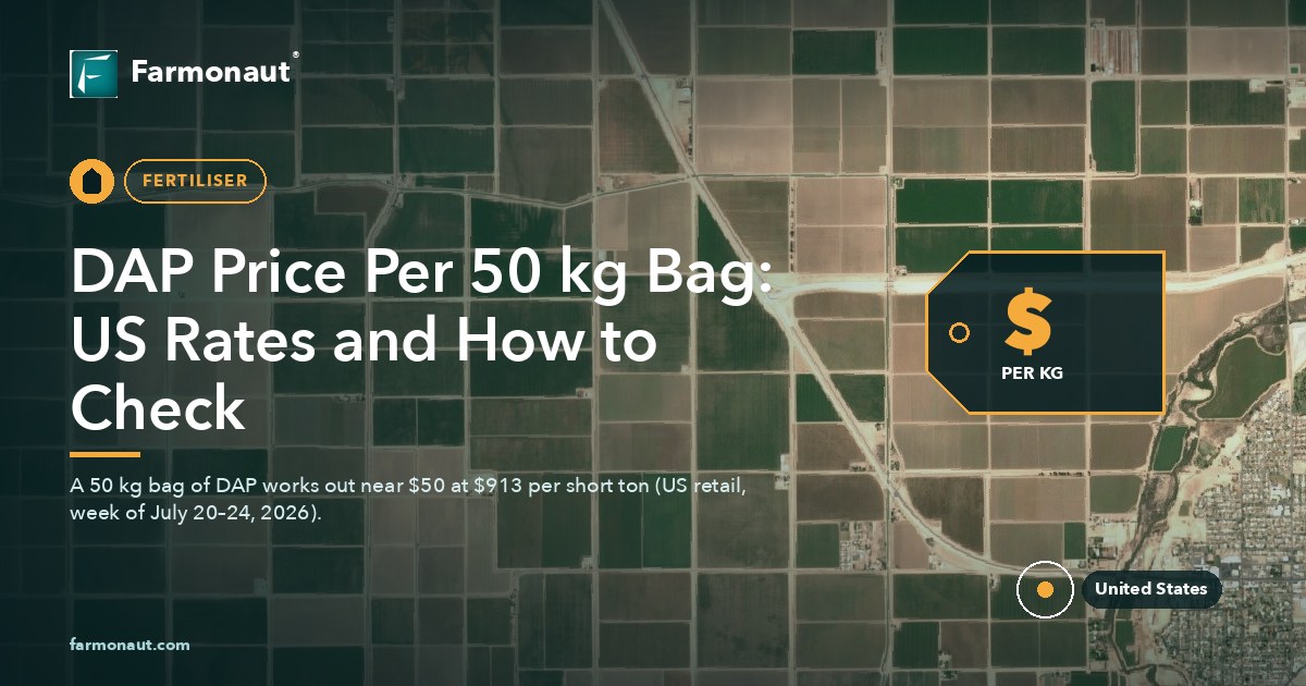Dap Price Per 50 Kg Bag: Us Rates And How To Check