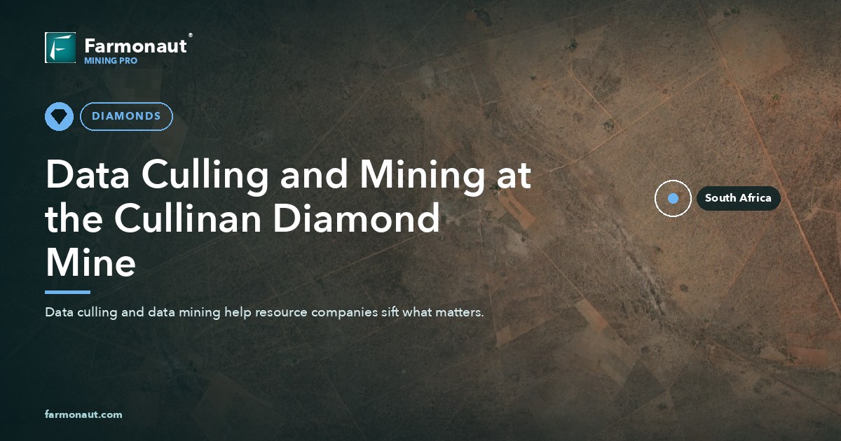 Data Culling And Mining At The Cullinan Diamond Mine
