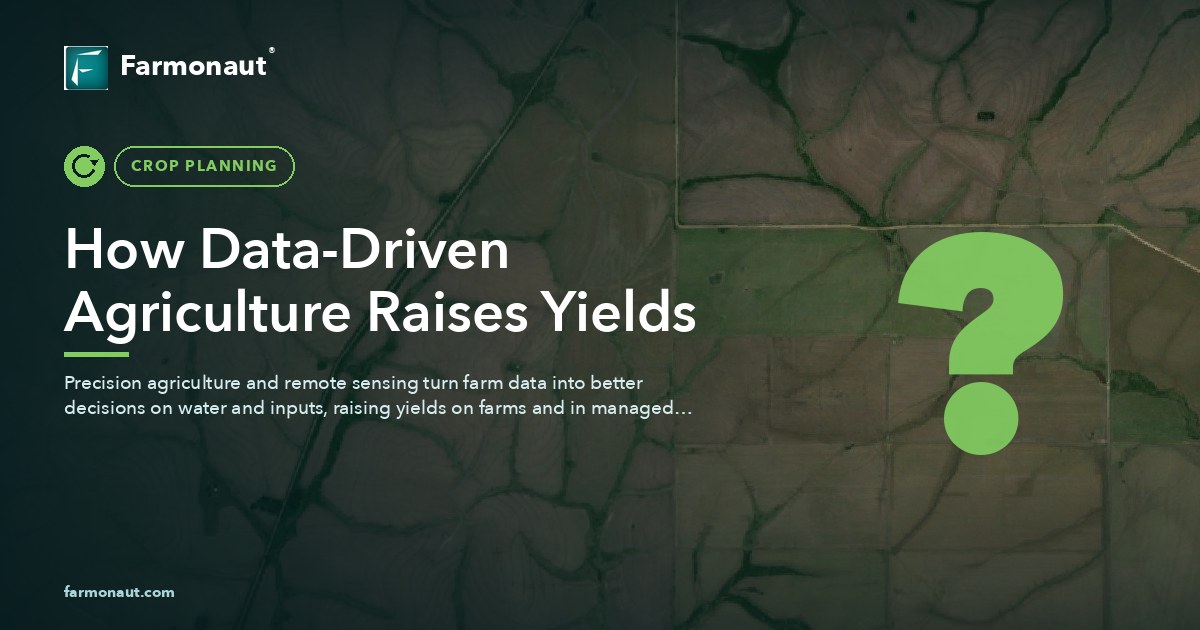 How Data-Driven Agriculture Raises Yields