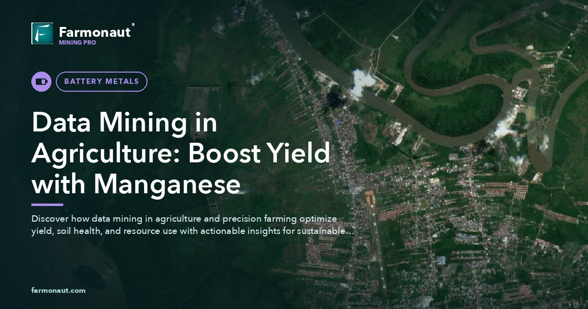 Data Mining In Agriculture: Boost Yield With Manganese