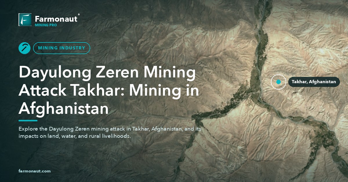 Dayulong Zeren Mining Attack Takhar: Mining In Afghanistan
