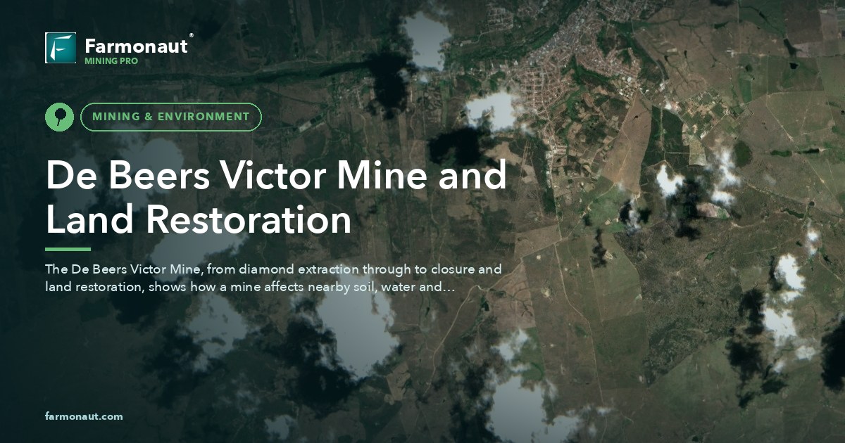 De Beers Victor Mine And Land Restoration