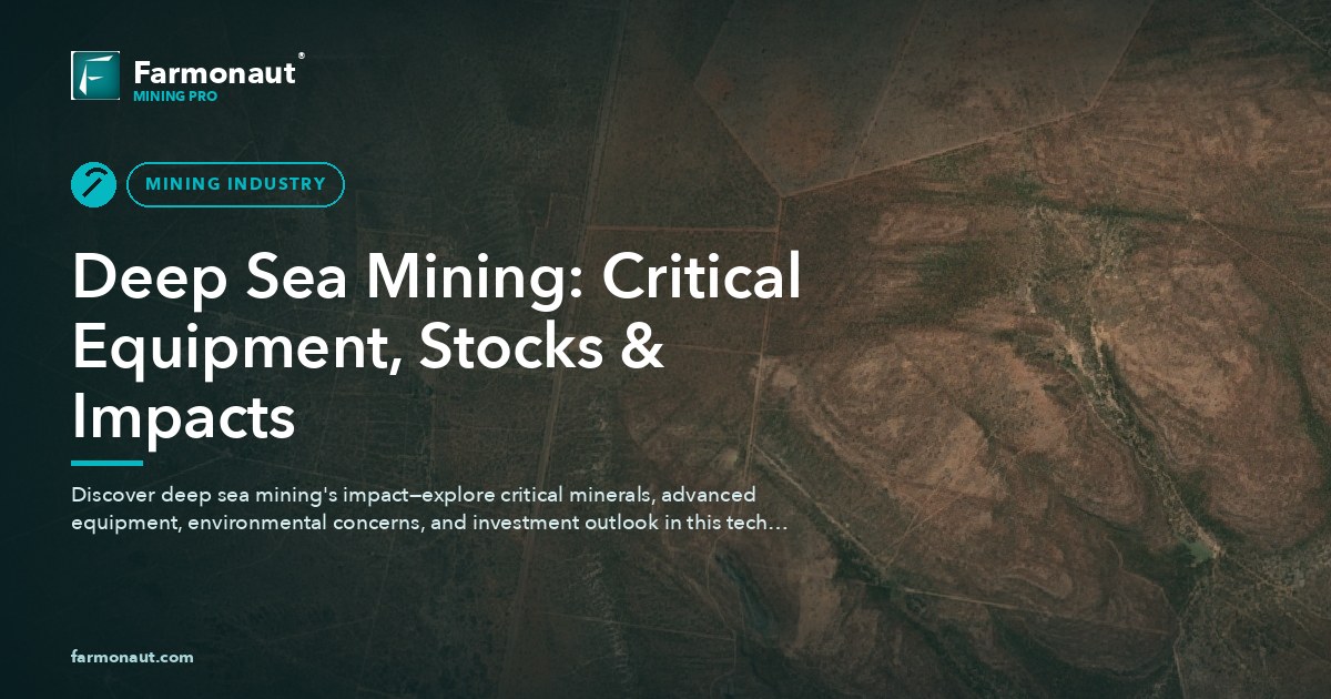 Deep Sea Mining: Critical Equipment, Stocks &Amp; Impacts