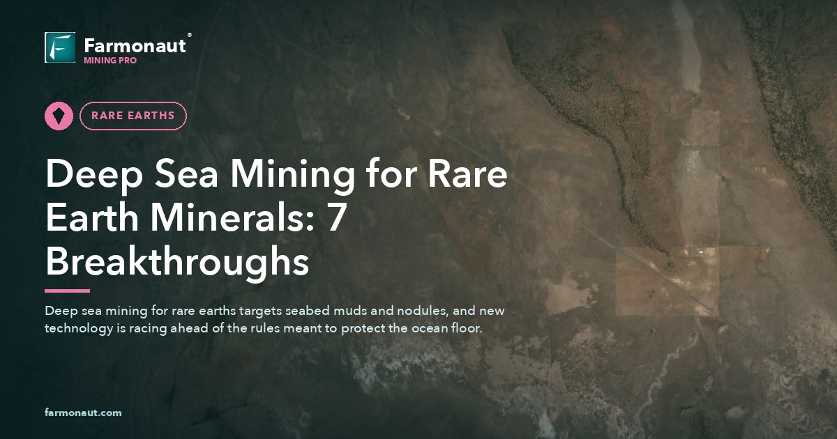 Deep Sea Mining For Rare Earth Minerals: 7 Breakthroughs