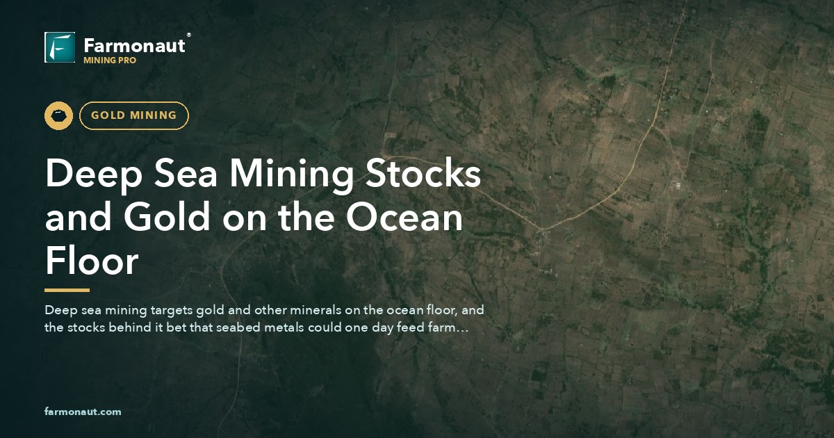 Deep Sea Mining Stocks And Gold On The Ocean Floor