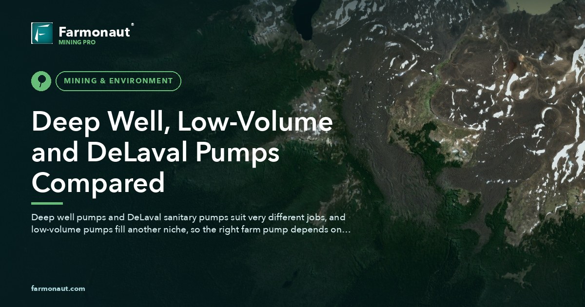 Deep Well, Low-Volume And Delaval Pumps Compared