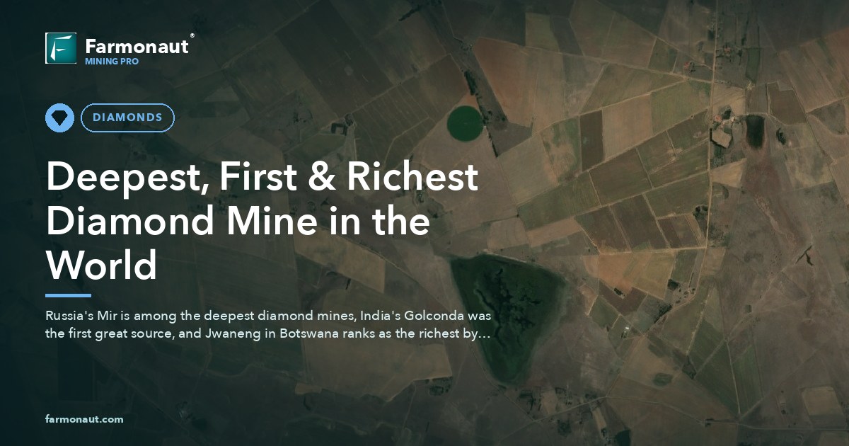 Deepest, First &Amp; Richest Diamond Mine In The World