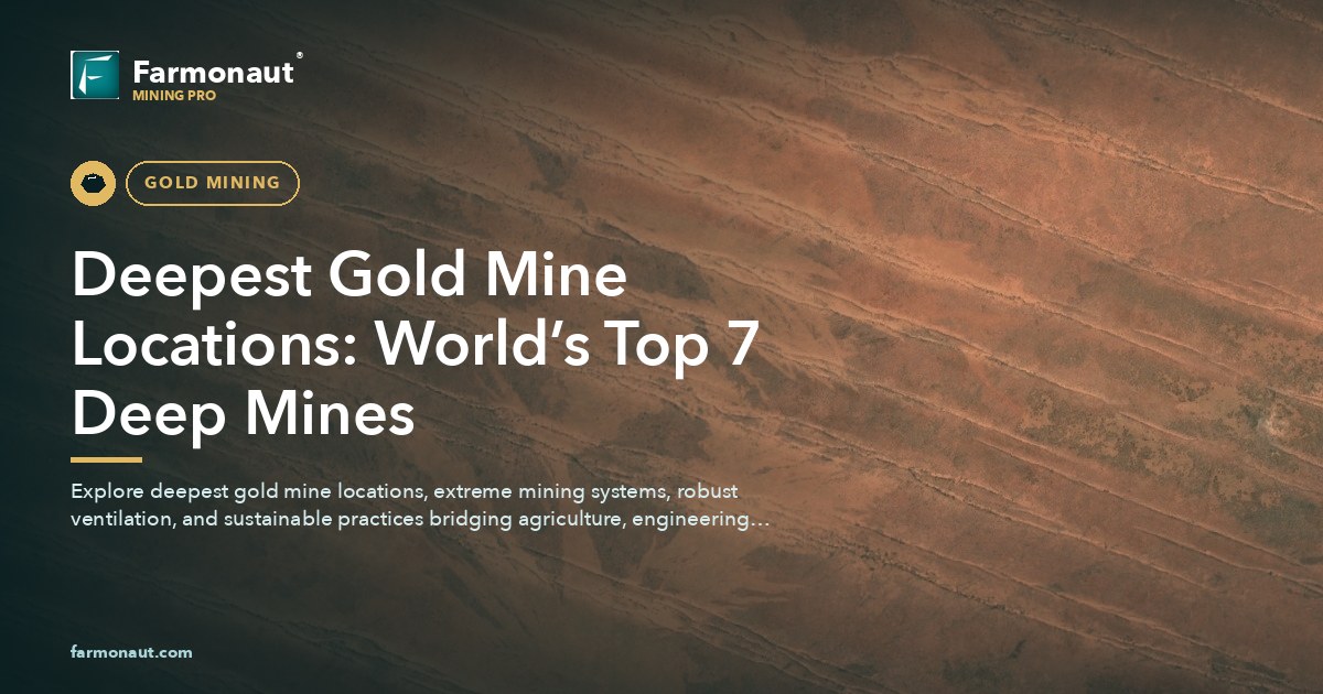 Deepest Gold Mine Locations: World’s Top 7 Deep Mines