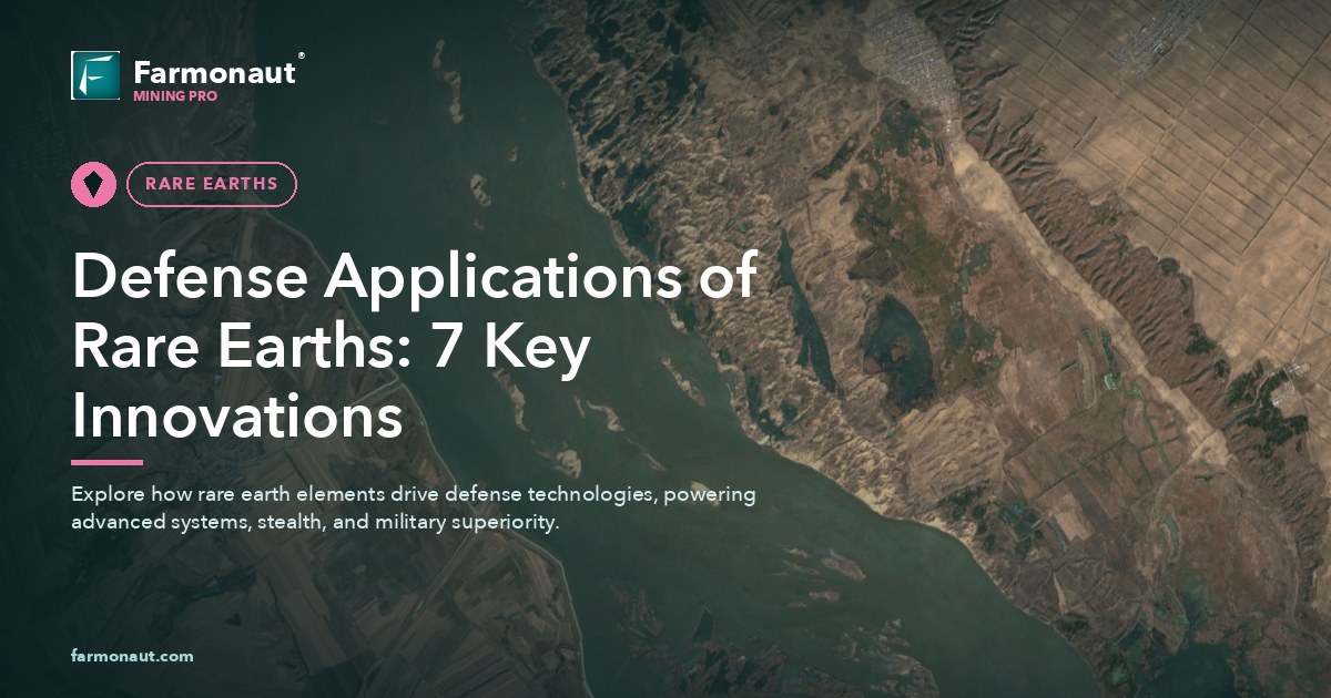 Defense Applications Of Rare Earths: 7 Key Innovations