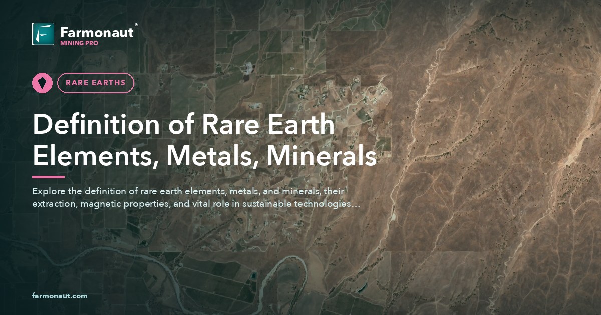 Definition Of Rare Earth Elements, Metals, Minerals