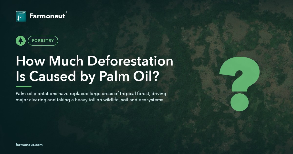 How Much Deforestation Is Caused By Palm Oil?
