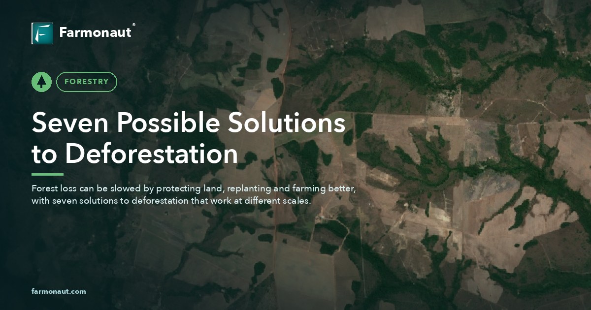 Seven Possible Solutions To Deforestation