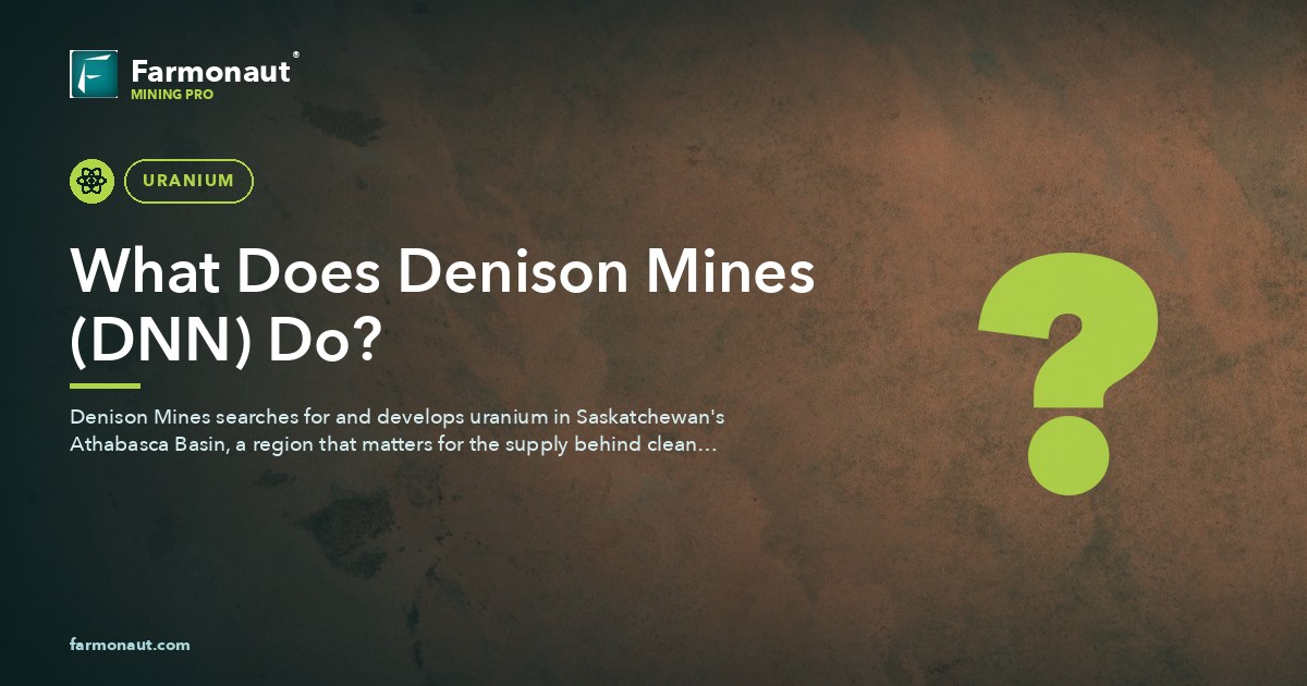 What Does Denison Mines (Dnn) Do?