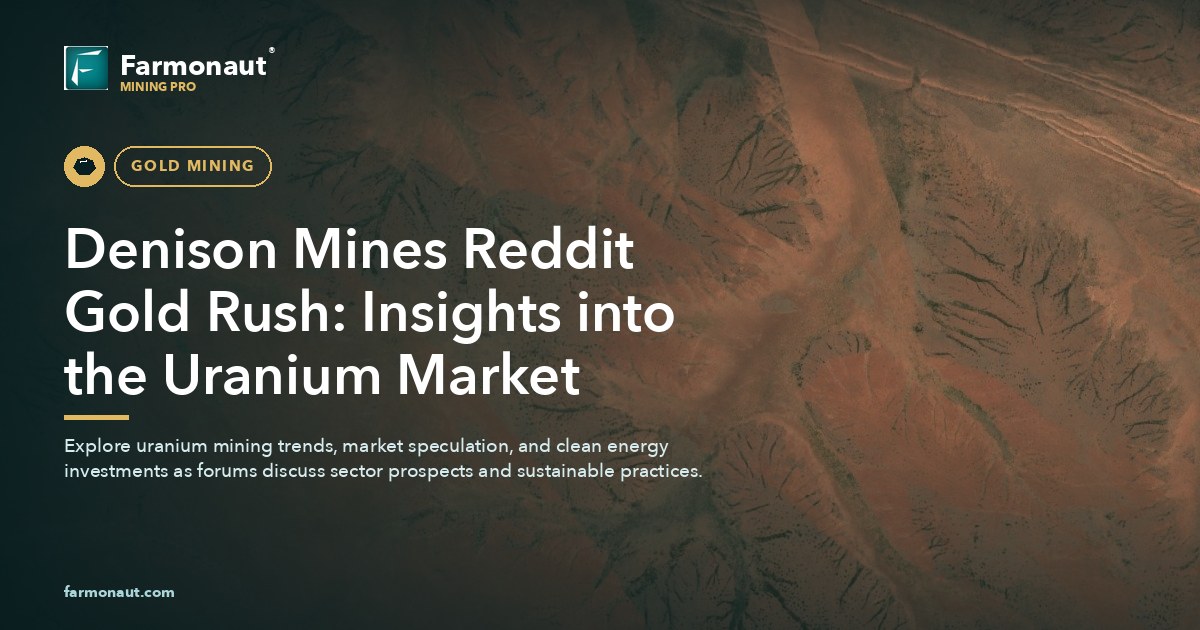 Denison Mines Reddit Gold Rush: Insights Into The Uranium Market