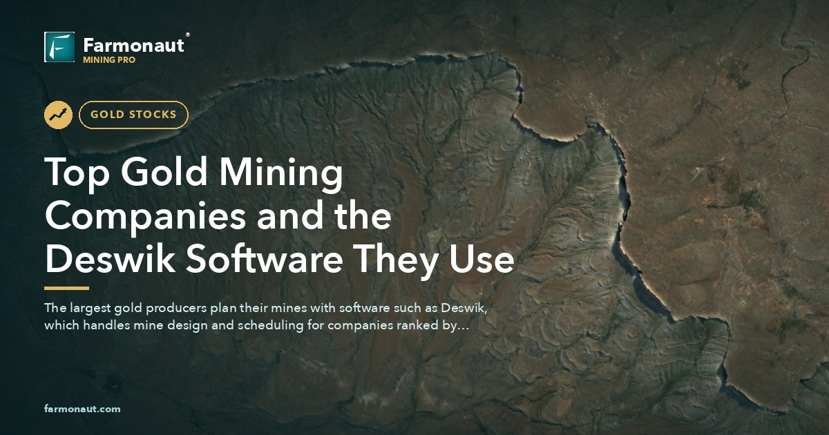 Top Gold Mining Companies And The Deswik Software They Use