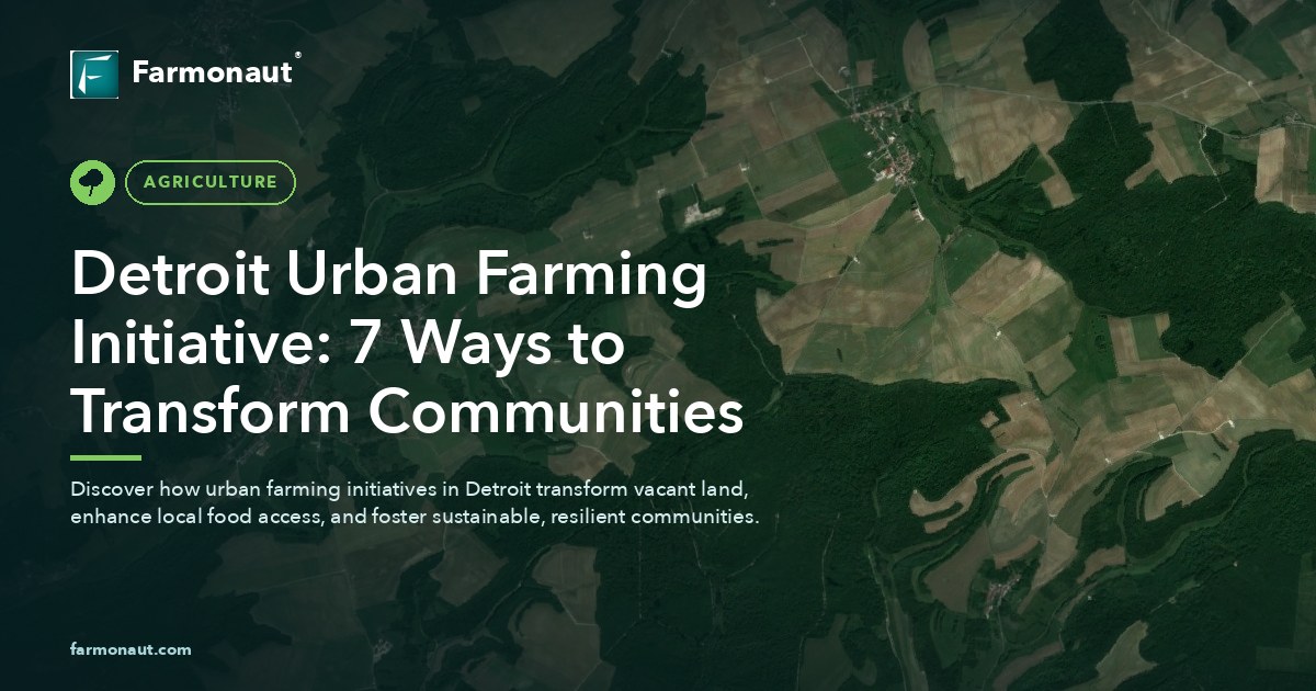 Detroit Urban Farming Initiative: 7 Ways To Transform Communities