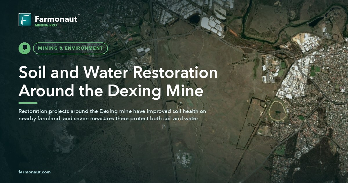 Soil And Water Restoration Around The Dexing Mine