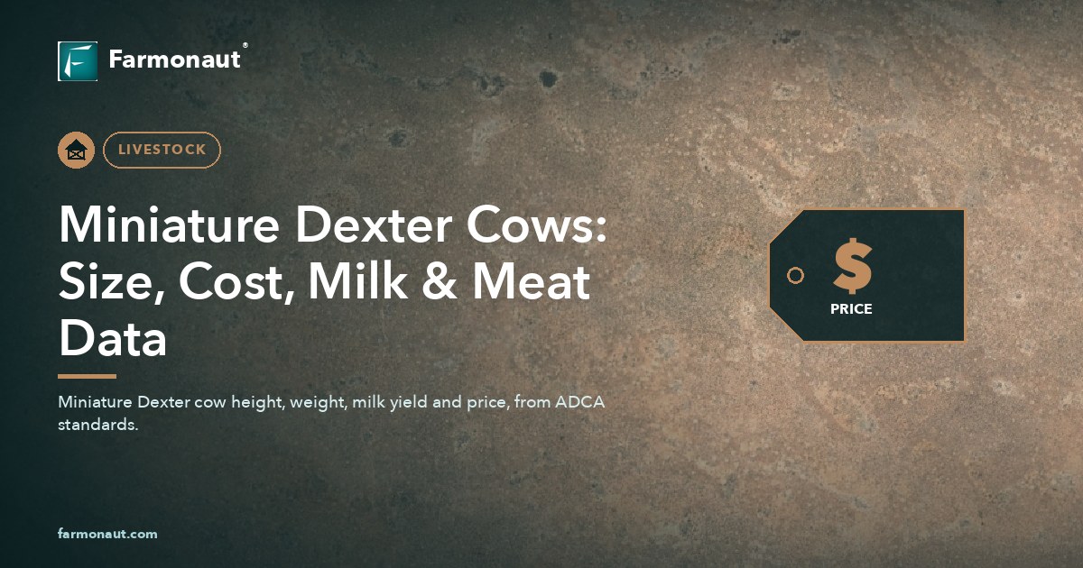 Miniature Dexter Cows: Size, Cost, Milk &Amp; Meat Data