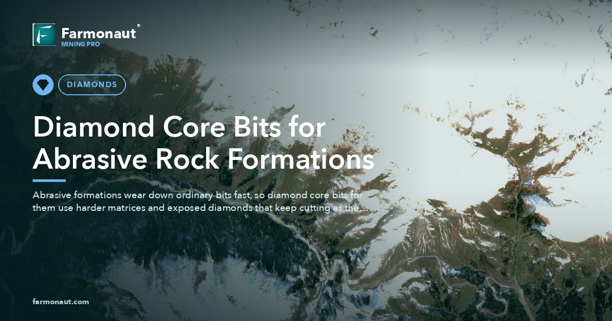 Diamond Core Bits For Abrasive Rock Formations