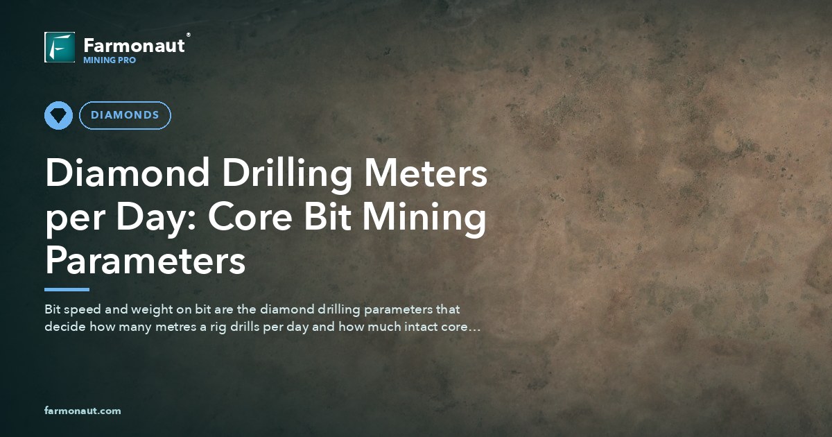 Diamond Drilling Meters Per Day: Core Bit Mining Parameters
