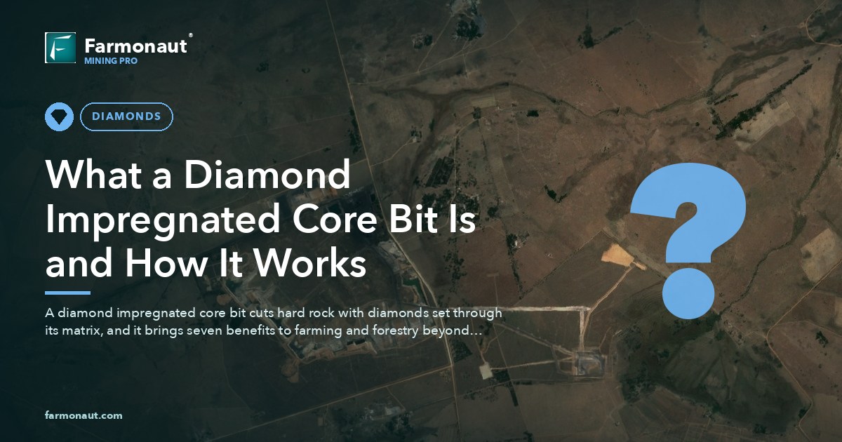 What A Diamond Impregnated Core Bit Is And How It Works